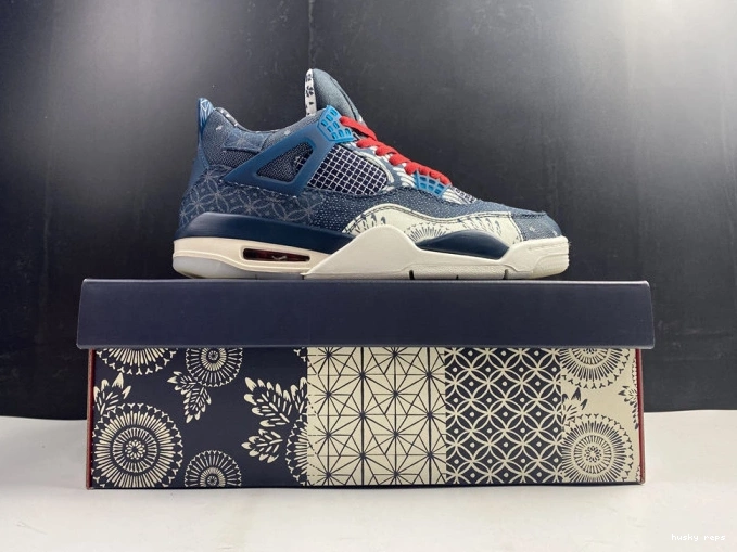 Cheap Husky Air SE 4 CW0898-400 Retro Jordan Sashiko 0720